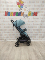 Коляска прогулочная Indigo Mega Голубой