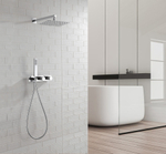 Душевая система ABBER Rund AF8718 скрытого монтажа без излива, хром