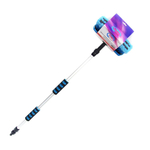 Щетка для мытья авто телескоп, 100-170 см, с краном для шланга, Autovirazh, AV-2177/AV-2179