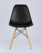 Стул Eames Style DSW черный (разборный каркас)