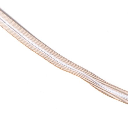 Резинка с просечкой 16 мм, бежевый