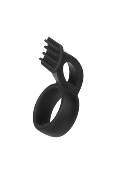 Насадка силиконовая на член из коллекции "Black & Red" (черный) (Цвет: черный)