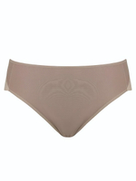 Трусики-слипы со средней линией талии Secrets (Размер: S) (Цвет: кремовый)