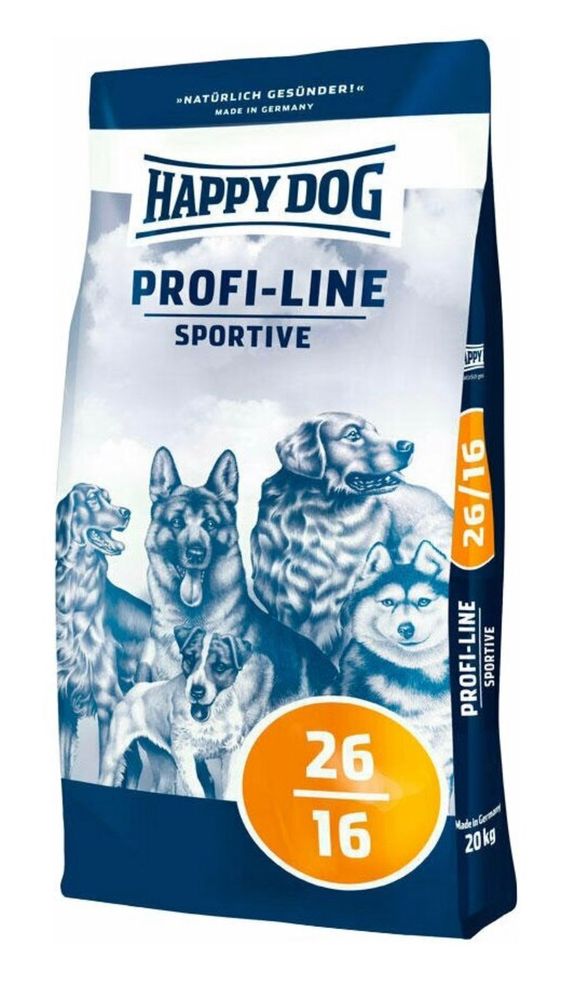 Сухой корм Happy Dog Profi-Line Sportive 26/16 для активных собак 20 кг