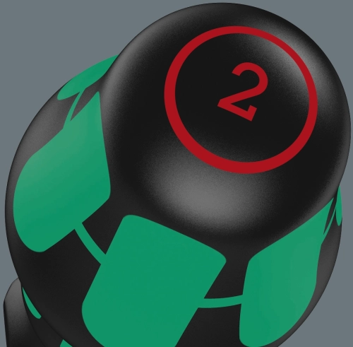 Отвёртка крестовая Wera Kraftform Plus 350 SK PH2x100 мм 05008752001