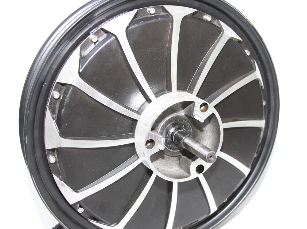 Мотор колесо 16" 60v 500w ( гравировка 240w) для велосипеда