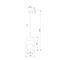 Подвесной светильник TK Lighting 5094 Calisto White