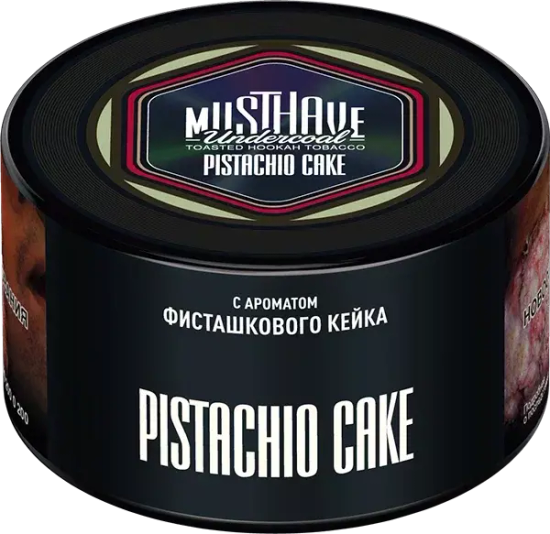 Табак для кальяна Must Have Undercoal 25г Pistachio Cake (Пирог с Фисташкой)