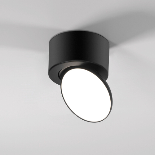 Светильник накладной поворотный светодиодный Smooth 10W 4000K черный 25053/LED