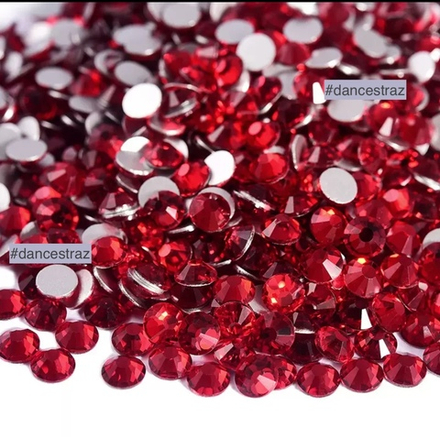 Стразы клеевые, Mid. Siam, P154, SS40, 144, (F2)