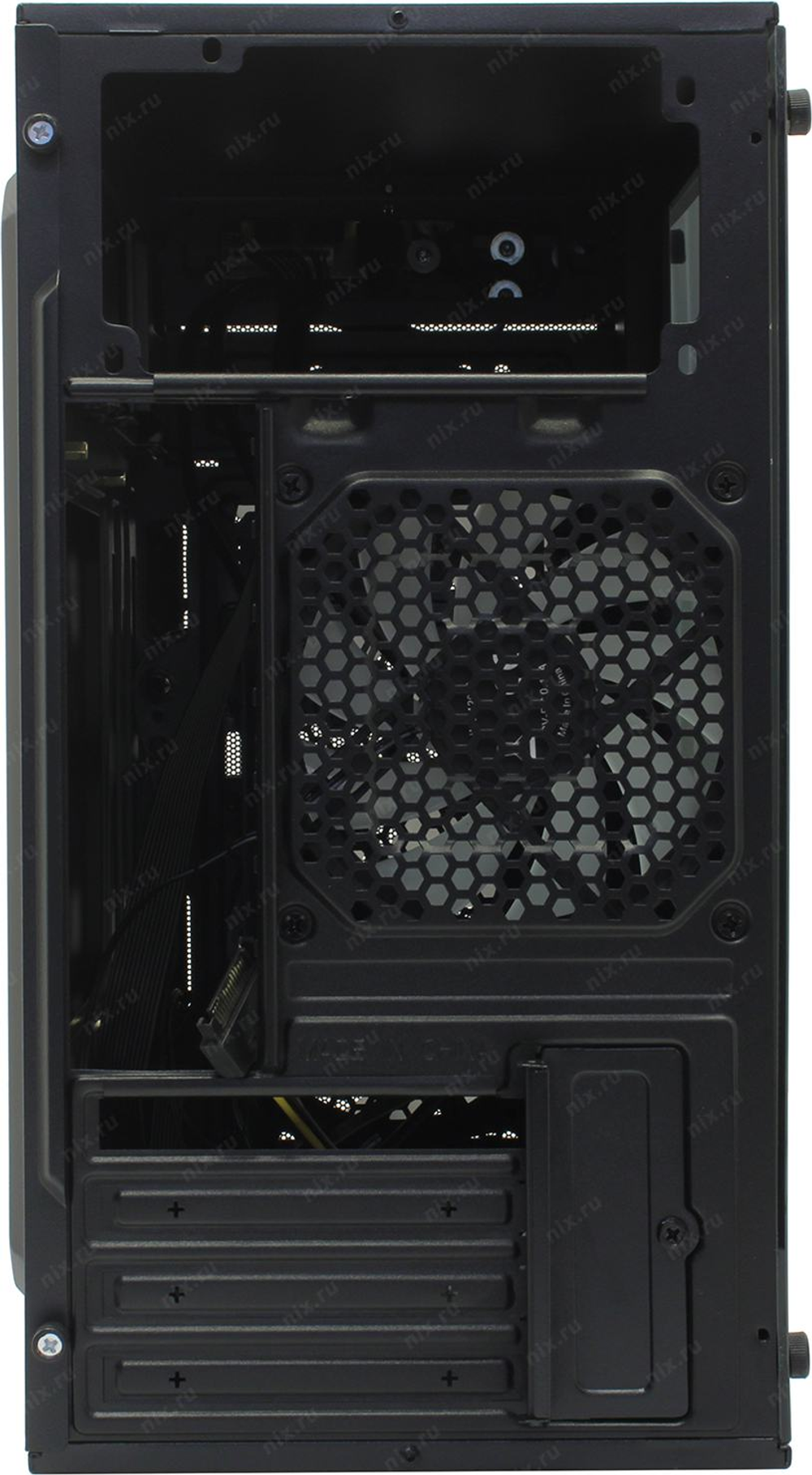 Корпус Minitower Aerocool &lt;CS-107-A-BK-v2&gt; MicroATX без БП