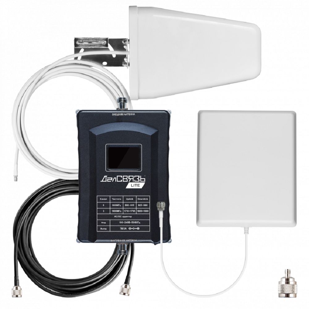 Комплект усиления связи ДалСВЯЗЬ DS-LT-1800/2100/2600-23C2 v.8775