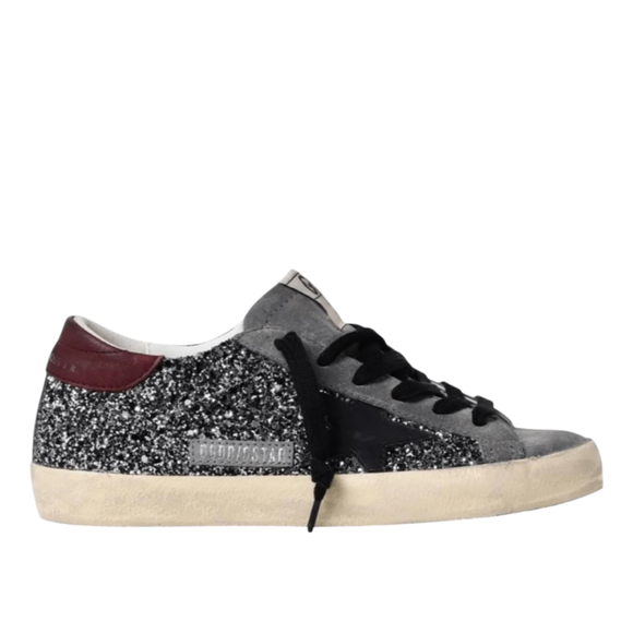 Женские кеды Super-Star Glitter Grey