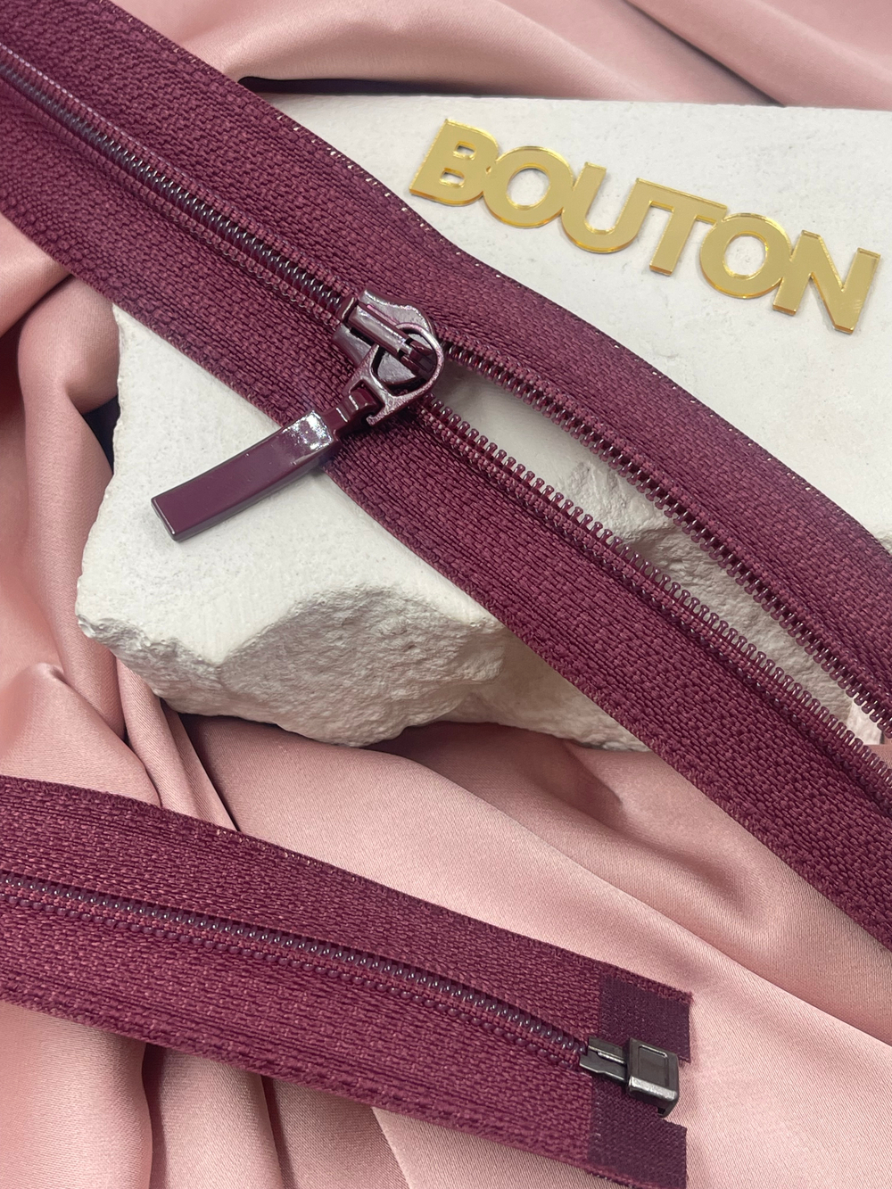 Молния витая Arta-F Тип 6 1 замок (021 бордовый)