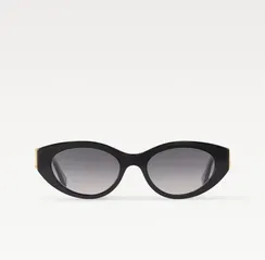 Солнцезащитные очки Louis Vuitton Twist Cat Eye, чёрный