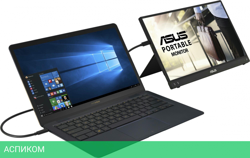 Монитор Asus MB16ACV (90LM0381-B01370)
