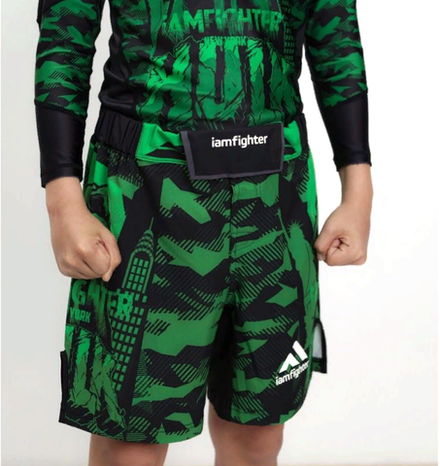 Шорты I am Fighter Hulk детский (зеленый)