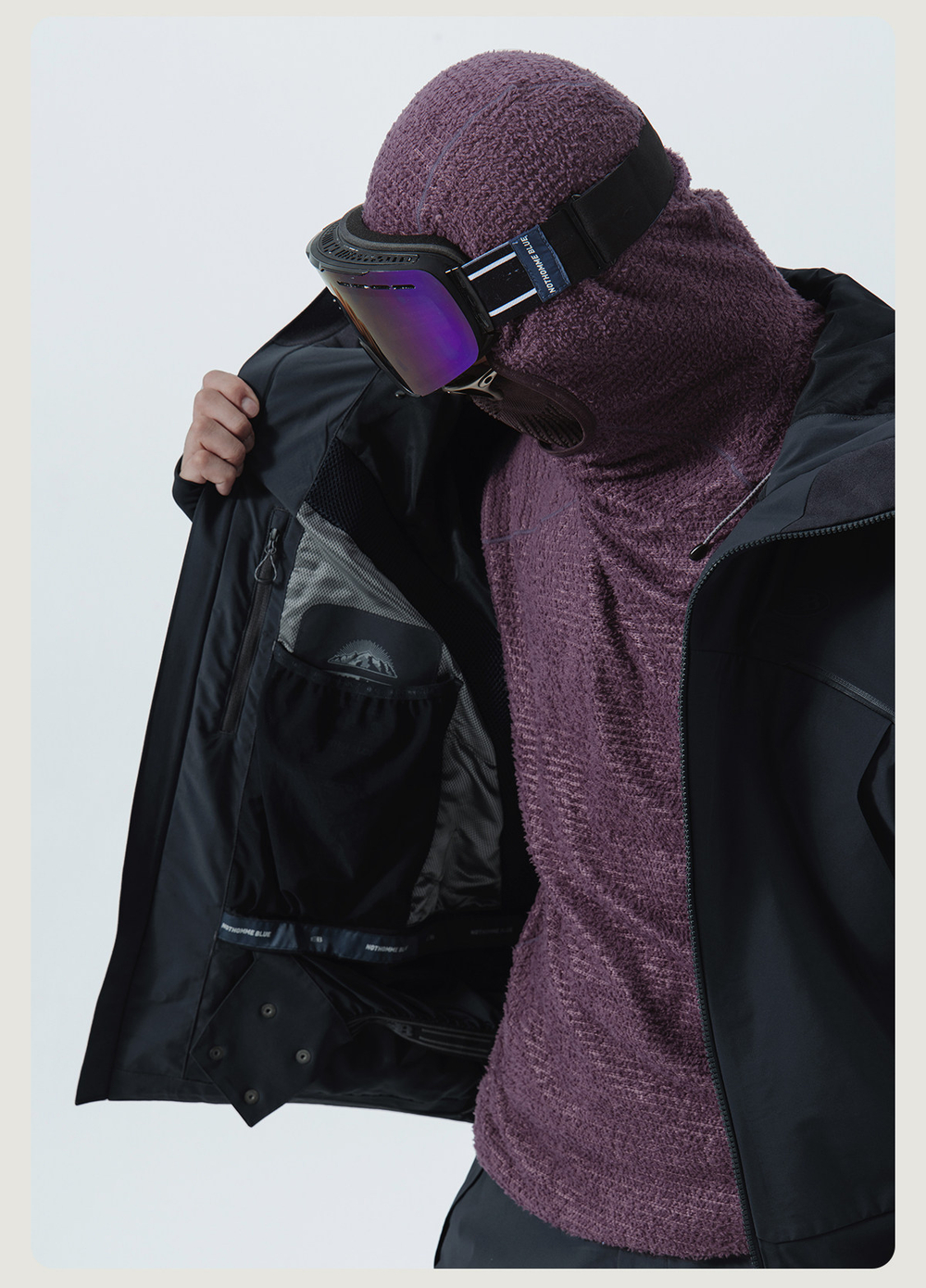 Куртка Nothomme Blue Professional Snowboard Jacket with RECCO®