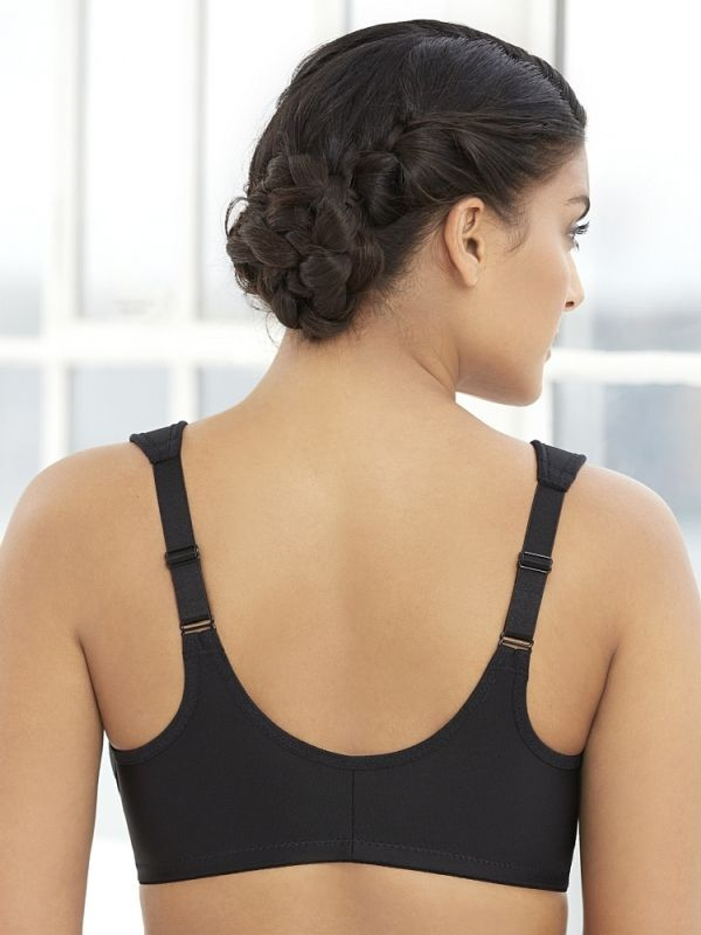 Бюстгальтер с фронтальной застежкой (Размер: 90D) (Цвет: черный)