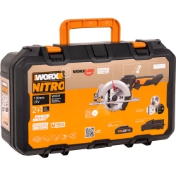 WORX WX531 циркулярная мини-пила аккумуляторная (1 x 2 Ач, ЗУ)