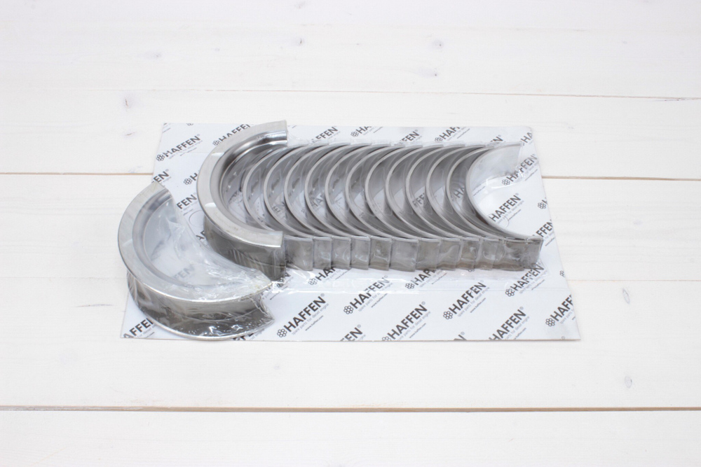 Вкладыш Cummins ISBe, ISDe коренной с упорными вкладышами 10027 /3978818,3978820,3978822,3978824,6+6+1+1/