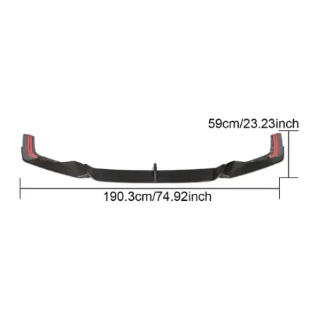 Карбоновая губа для AUDI RS7 4K 2019+ Ауди обвес