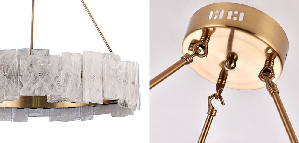 Подвесная Люстра Frost Patterns &Amp; Brass D80 By Imperiumloft