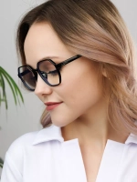 Очки для компьютера имиджевые защитные прозрачные нулевки