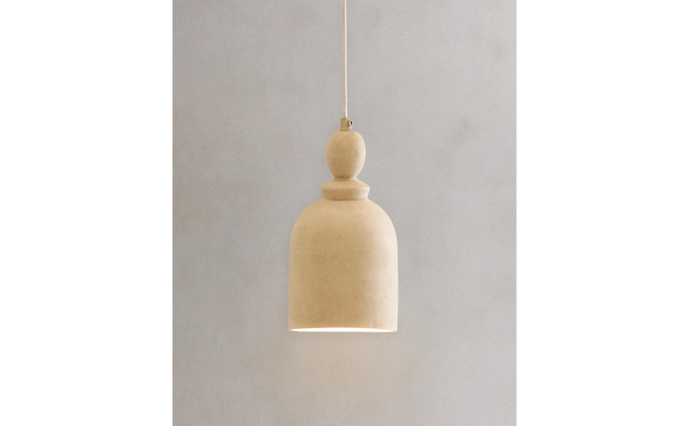 Zara Home Потолочный светильник, цвет бежевый, 24 см