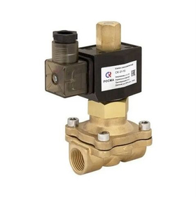 Соленоидный клапан нормально закрытый, прямого действия двухходовой, Ду 15 220В, корпус нерж. сталь, мембрана NBR, СК-11-15-НЕРЖ Росма 00000024080