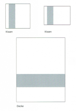 Пододеяльник 155х200 Christian Fischbacher Luxury Nights Line 705 коричневый Швейцария схема