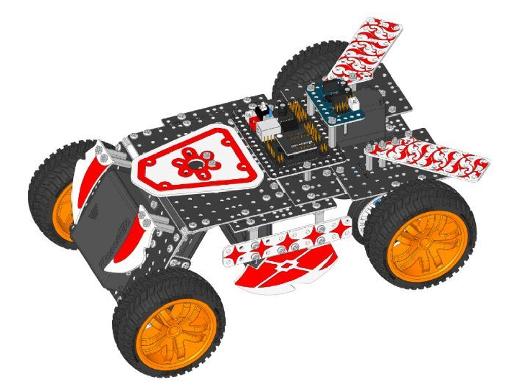 Ресурсный робототехнический набор Robo kit 4-5 для изучения технологий дистанционного управления к набору Robo kit 1