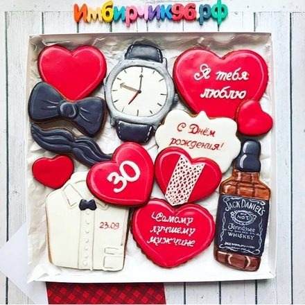 Имбирные пряники Любовь