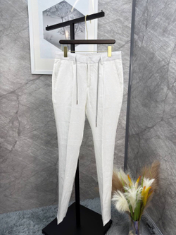 Льняной летний костюм Brunello Cucinelli