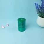 Свеча «New Star» 5*7,5см цвет изумрудный ZD-072