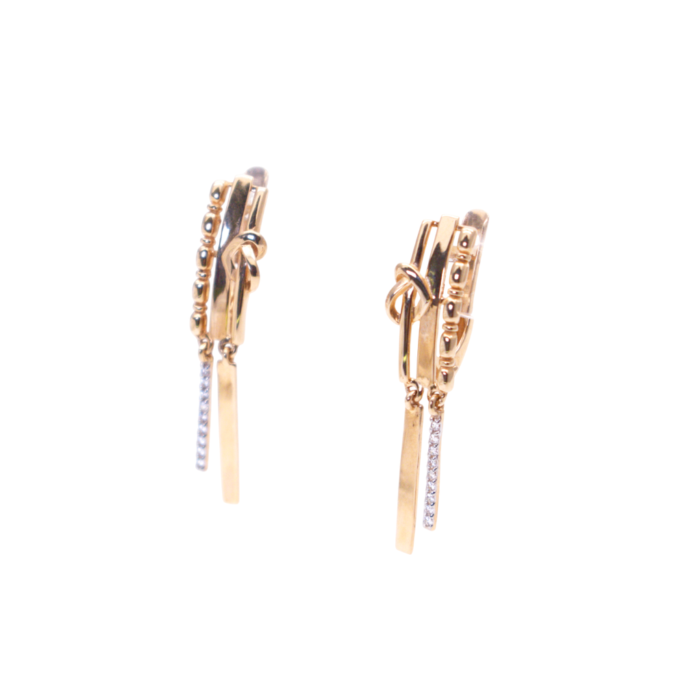 Серьги Узелок Счастья