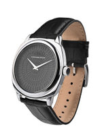 Кварцевые часы Black Hole, серебро