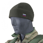 Шапка флисовая Stich Profi с флагом РФ