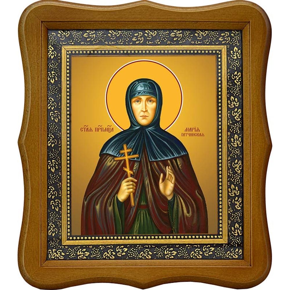 Мария (Лелянова), Гатчинская, монахиня, преподобномученица. Икона на холсте.