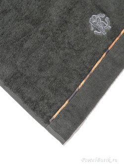 Набор полотенец 2 шт Roberto Cavalli Basic темно-серый фото