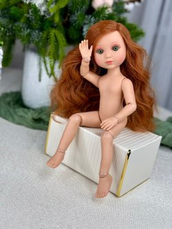 Кукла BERJUAN виниловая, шарнирная 35см Ева (5824)