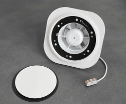 Решетка магнитная теневая вентиляционная с вентилятором D150