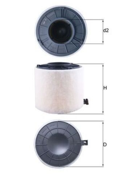 MAHLE - LX4407-MAH - Air Filter