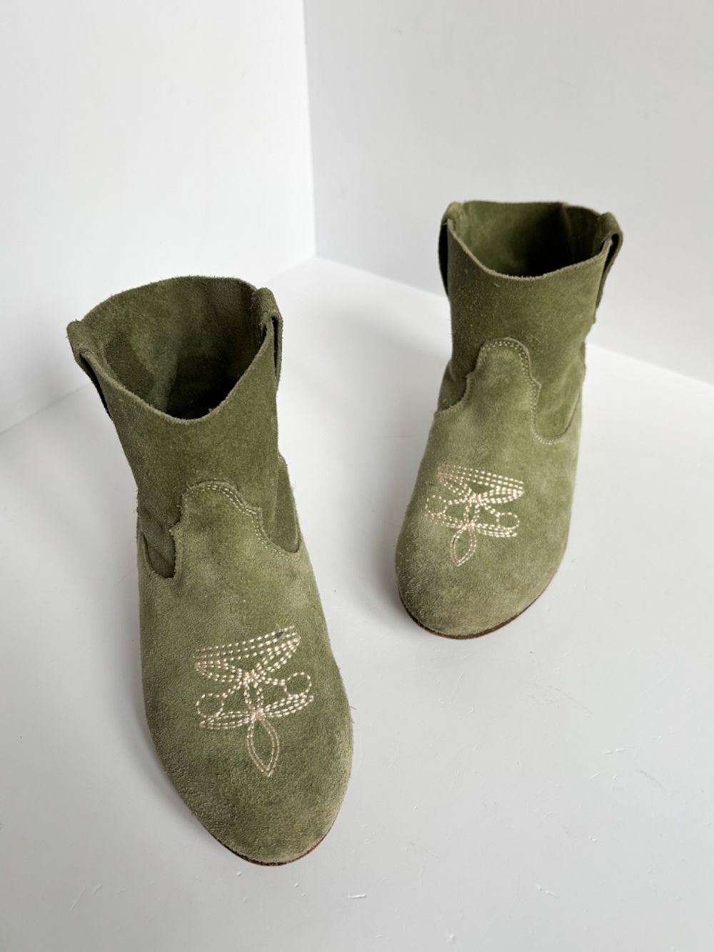 Замшевые казаки Bonpoint, 28