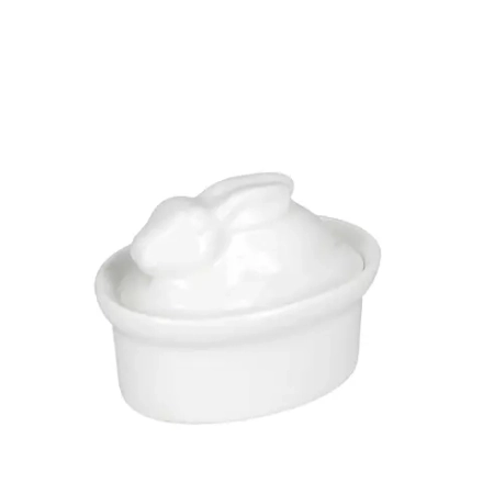 La Porcellana Bianca Форма террин 10х7см для запекания кролика.