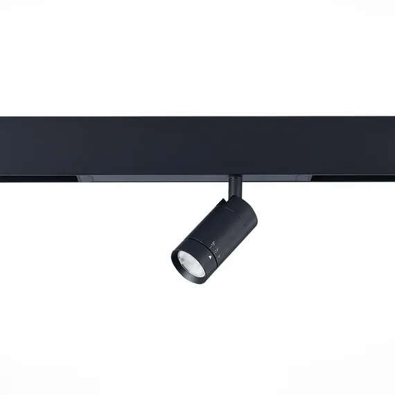 ST658.496.07 Св-к трек. SMART Zoom Черный LED 1*7W 2700K-6000K 400Lm Ra>90 15-38 IP20 D40xH90 220V СКАЙЛАЙН 220V
