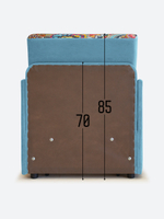 Кресло-кровать "Миник" с подлокотниками, купон Хаски