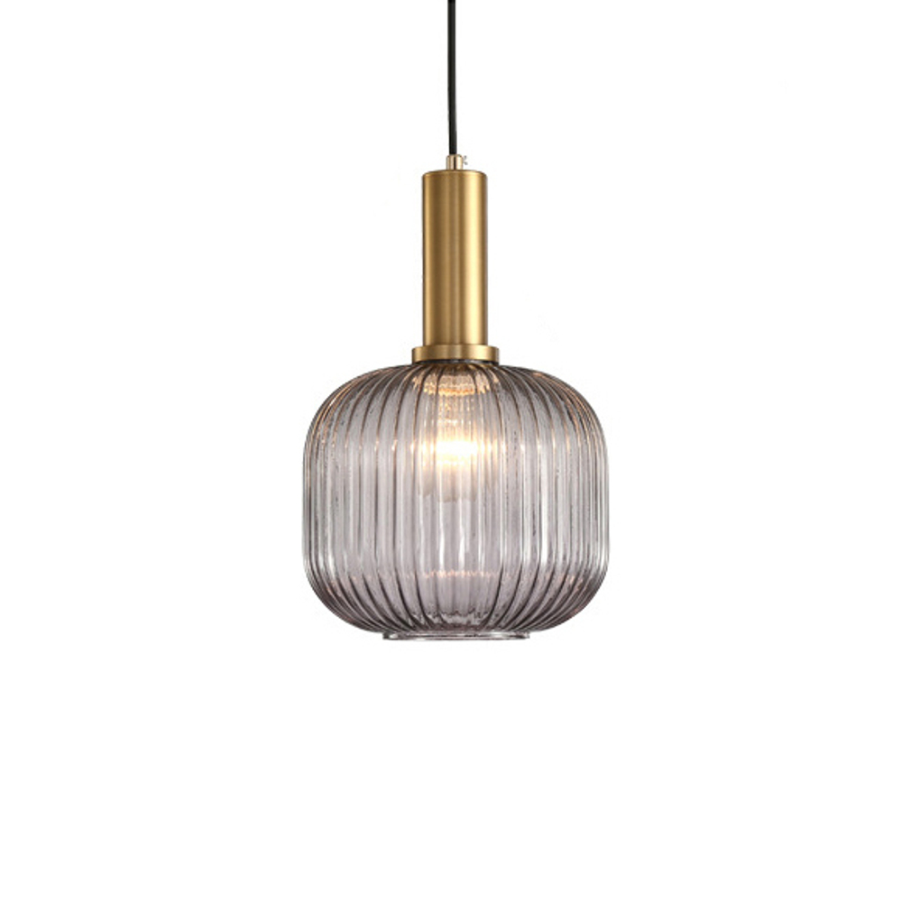 Pendant design lamp Iris B  (Grey)