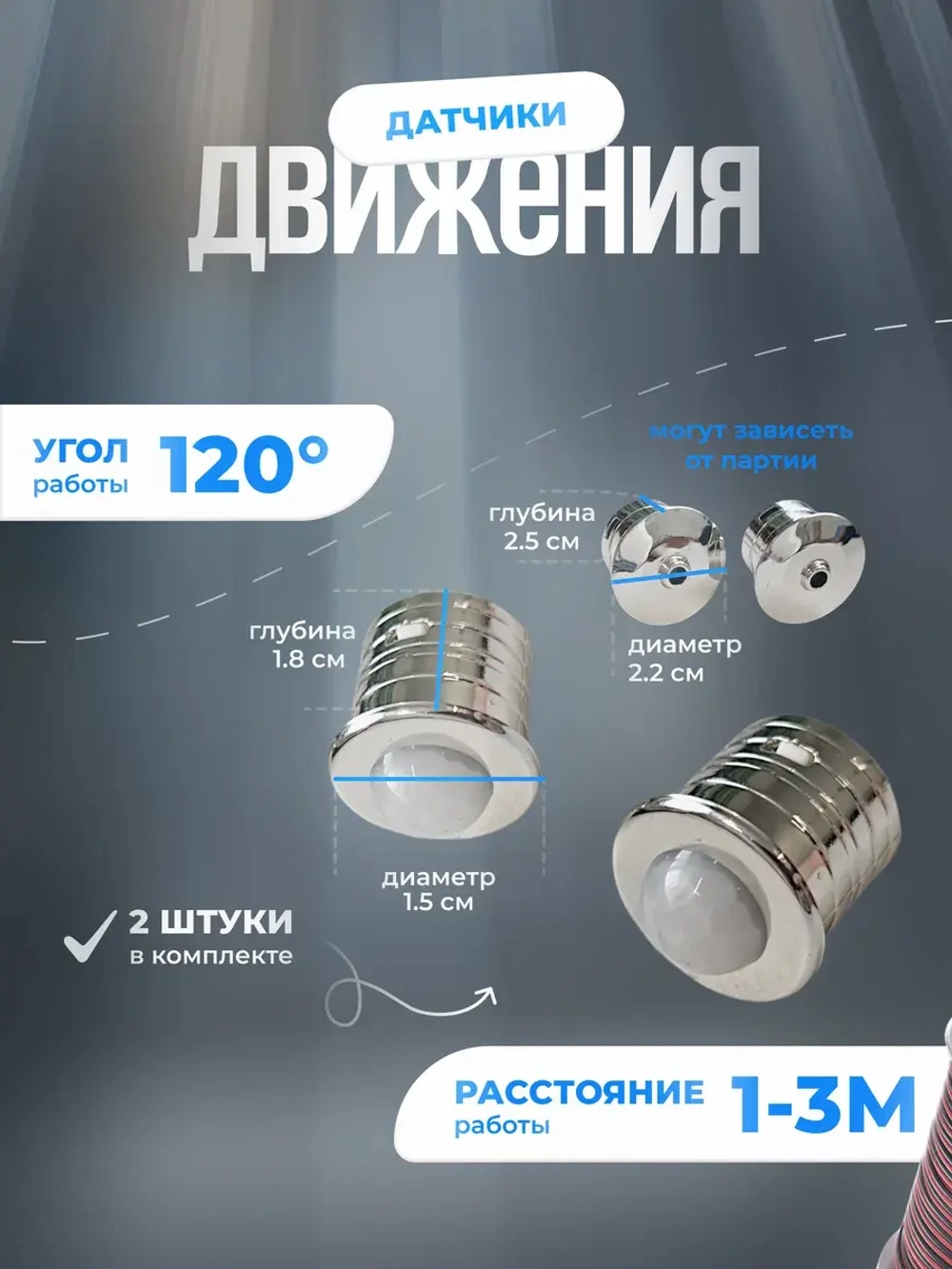 Автоматическая подсветка лестницы 31 ступень холодный свет
