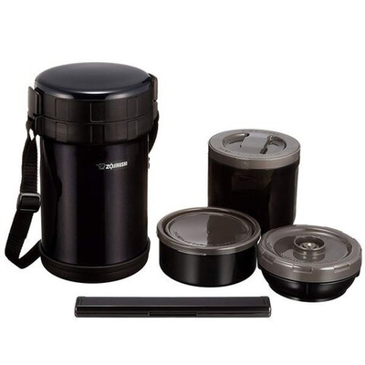 Термоконтейнер Zojirushi SL-XE20-AD 2,0 л (черн)